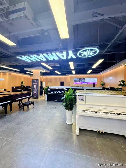 贵阳博艺琴行雅马哈钢琴专卖店新店环境展示及停车指南